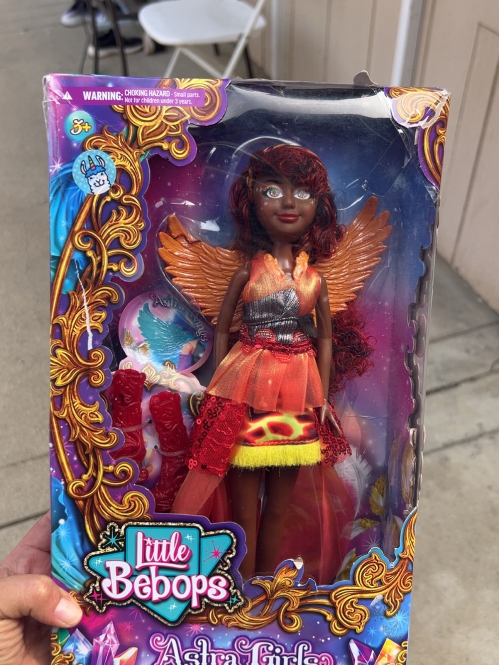 & Other Stories Astra Girl Doll - Orange, Red, Yellow